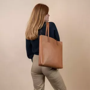 GEORGIA - COGNAC APPLE LEATHER COGNAC