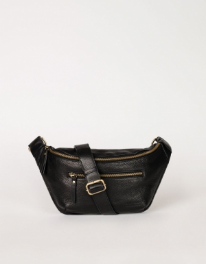 DREW BUM - BLACK SOFT LEATHER BLACK