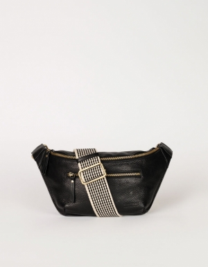 DREW BUM - BLACK SOFT LEATHER BLACK