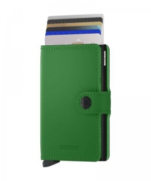MINIWALLET MATTE BRIGHT GREEN BRIGHT GREEN