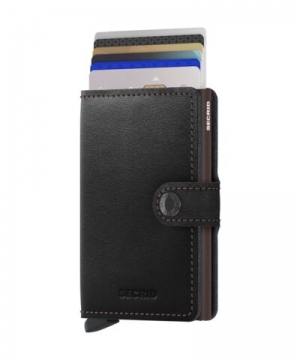 MINIWALLET ORIGINAL BLACK - BROWN BLACK BROWN