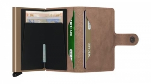 MINIWALLET VINTAGE TAUPE TAUPE