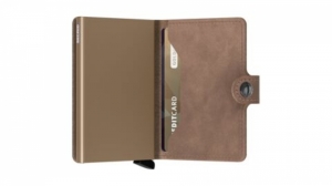 MINIWALLET VINTAGE TAUPE TAUPE