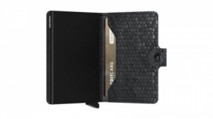 MINIWALLET HEXAGON BLACK HEXAGON BLACK