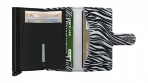 MINIWALLET ZEBRA LIGHT GREY ZEBRA LIGHT GRE