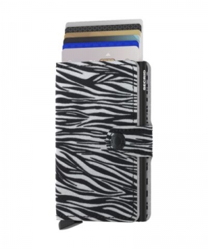 MINIWALLET ZEBRA LIGHT GREY ZEBRA LIGHT GRE