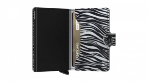 MINIWALLET ZEBRA LIGHT GREY ZEBRA LIGHT GRE