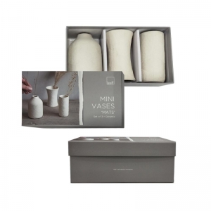 MINI VAZEN MAT - SET VAN 3 