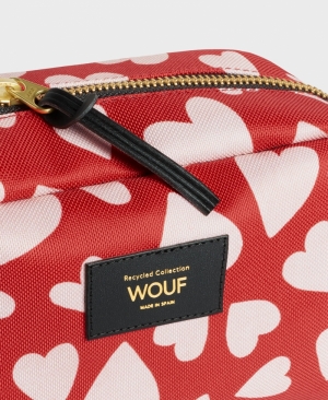 AMORE - TOILETRY BAG ROOD