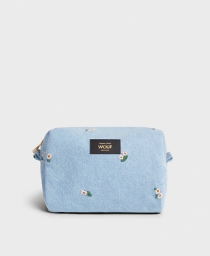 INES - TOILETRY BAG JEANS