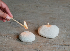STEENKAARSEN STIJN SAND - SET VAN 2 - SAND 