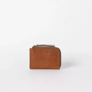 COCO COIN PURSE COGNAC - CROCO CLASSIC COGNAC
