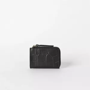 COCO COIN PURSE BLACK - CROCO CLASSIC BLACK