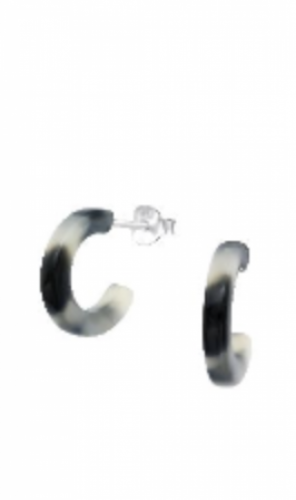 OORSTEKKERJTE ZWART ACRYLIC BLACK