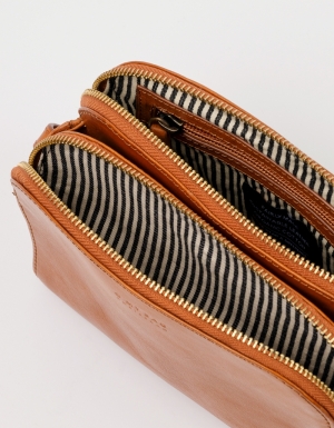 EMILY - COGNAC STROMBOLI LEATHER FULL  COGNAC