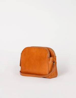 EMILY - COGNAC STROMBOLI LEATHER FULL  COGNAC