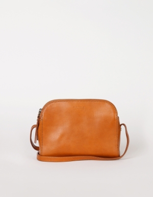 EMILY - COGNAC STROMBOLI LEATHER FULL  COGNAC