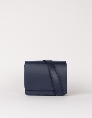 AUDREY MINI - MIDNIGHT BLUE CLASSIC LEATHER - 2 STRAPS MIDNIGHT BLUE