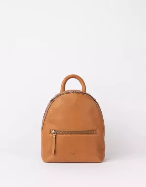 IVY MINI BACKPACK - WILD OAK SOFT GRAIN LEATHER BRUIN