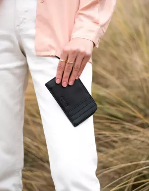 LOLA COIN PURSE BLACK - CLASSIC LEATHER BLACK