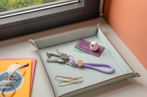 SLEUTELHANGER - KEYCHAIN RINGO PURPLE PURPLE
