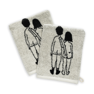 WASHANDJES - SET VAN 2 - NAKED COUPLE BACK 