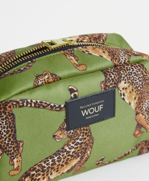OLIVE LEOPARD - TOILETRY BAG OLIVE LEOPARD
