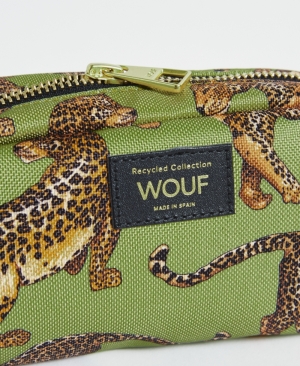 OLIVE LEOPARD - MAKEUP BAG OLIVE LEOPARD