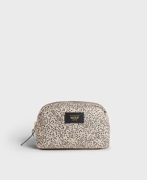 VIVIANNE - TOILETRY BAG BEIGE