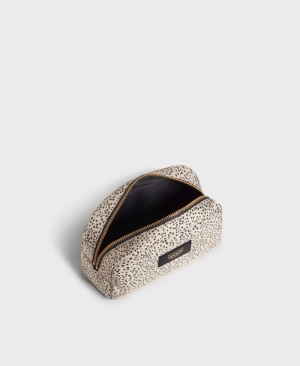 VIVIANNE - TOILETRY BAG BEIGE
