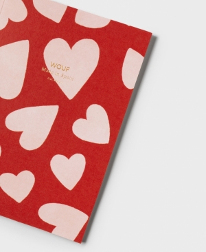 AMOR - A5 PAPER NOTEBOOK ROOD