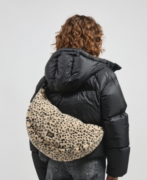 CLEM - LARGE CROSSBODY BAG BEIGE