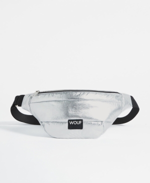 SILVER GLOSSY - WAIST BAG SILVER