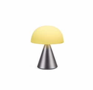 MINA L - OPLAADBAAR LEDLAMP LARGE GUN METAL