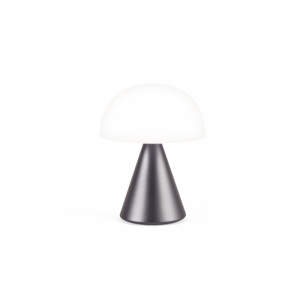 MINA L - OPLAADBAAR LEDLAMP LARGE GUN METAL
