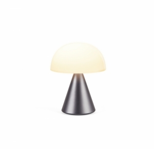 MINA L - OPLAADBAAR LEDLAMP LARGE GUN METAL
