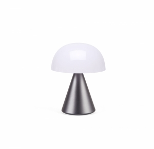 MINA L - OPLAADBAAR LEDLAMP LARGE GUN METAL