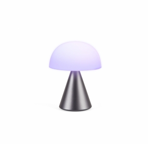 MINA L - OPLAADBAAR LEDLAMP LARGE GUN METAL