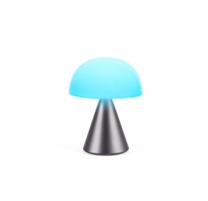 MINA L - OPLAADBAAR LEDLAMP LARGE GUN METAL