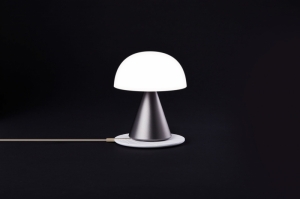 MINA L - OPLAADBAAR LEDLAMP MEDIUM GUN METAL