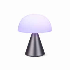MINA L - OPLAADBAAR LEDLAMP MEDIUM GUN METAL