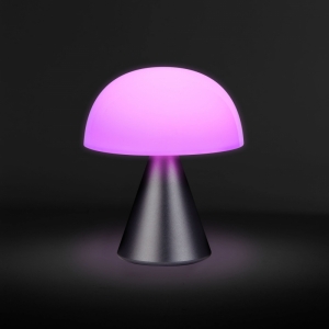 MINA L - OPLAADBAAR LEDLAMP MEDIUM GUN METAL