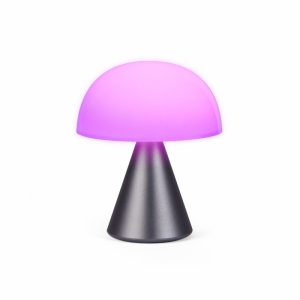 MINA L - OPLAADBAAR LEDLAMP MEDIUM GUN METAL
