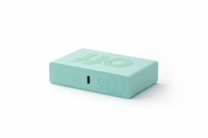 FLIP DIGITAL ALARM CLOCK MINT GREEN