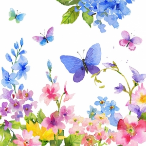BLUE SPRING 33X33 