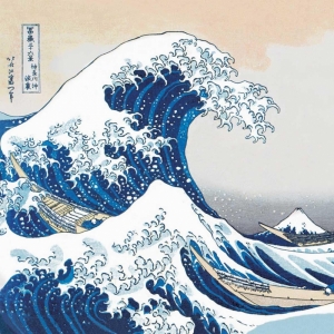 THE GREAT WAVE 33X33 