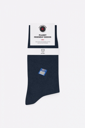 CATFACE - SOCKS NAVY