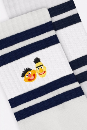 BERT & ERNIE - SPORT SOCKS WHITE