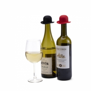 BOWLER BOTTLE STOPPERS - SET VAN 2 