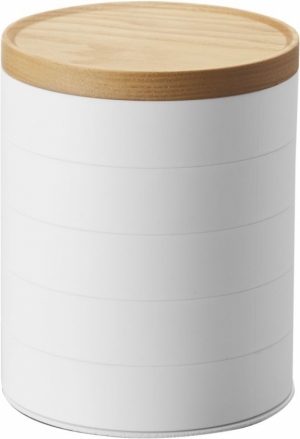 5 TIERED ACCESSORY CASE - TOSCA WHITE